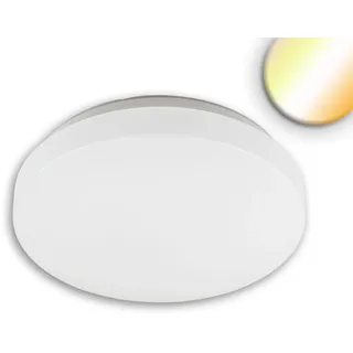 ISOLED LED Deckenleuchte 18W Kunststoff Ø 28cm IP64 2400lm weiß