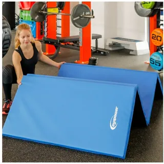 Eyepower Weichbodenmatte 220 cm Blau