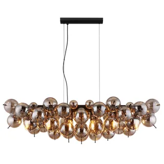 GLOBO UDO 6-flg. 120 cm quadratisch schwarz