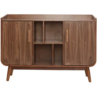 miliboo Sideboard Vintage Holz Nussbaum Hallen