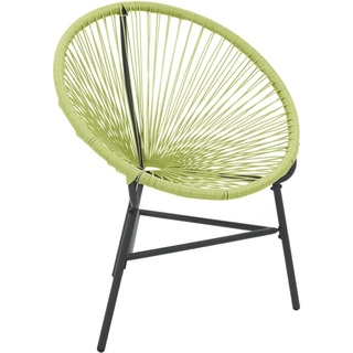 Modern Design Garten-Acapulco-Stuhl Poly-Rattan Grün