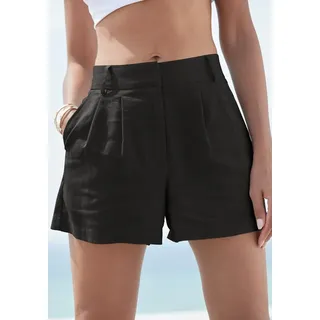 LASCANA Webshorts schwarz 40