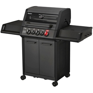 Gasgrill »Monroe Pro 3 SIK Turbo Shadow«, BxH: 143,5x118,5 cm, 91311016-0 matt graphit B/H/T: 143,5 cm x 118,5 cm x 58 cm