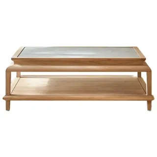Tikamoon Achille Beige Teak 116 x 40 x 79 cm
