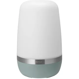 blomus | LED Outdoor Leuchte – Spirit – | Akku Tischlampe für Außen | Pine Gray | Größe XL | IP44 | zwei Helligkeitsstufen