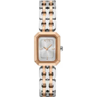 Giorgio Armani Armani Exchange Damenuhr Edelstahl bicolor Damen