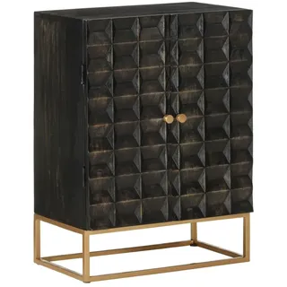 vidaXL Sideboard 55 x 76 x 30 cm Schwarz