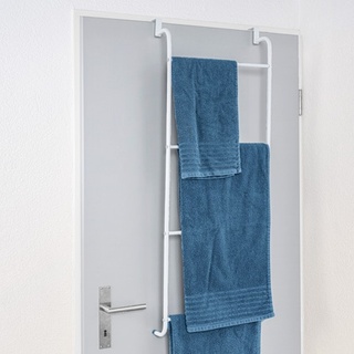 MediaShop, Handtuchhalter + Handtuchhaken, Tür-Handtuchhalter - Handtuch Stange ohne Bohren