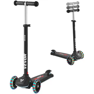 Vevor Scooter 3 Räder Schwarz