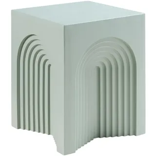 [en.casa] Elverumn Grün MDF 45 x 35 x 35 cm
