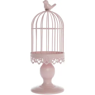 Kerzenhalter "Natan, Weihnachtsdeko", rosa (pastellrosa), H:32cm, Metall, MYFLAIR MÖBEL & ACCESSOIRES, Kerzenhalter, Kerzenhalter, Höhe ca. 32 cm