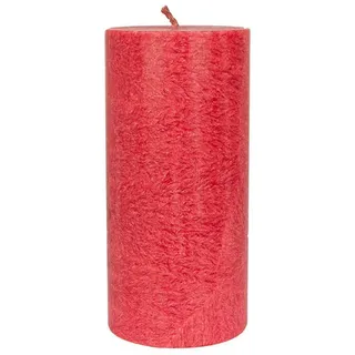 Kerzenfarm Hahn Stearin Stumpenkerze 135 x 64 mm rot