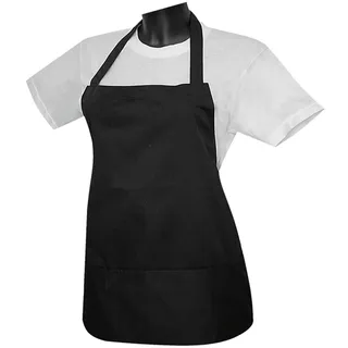 MISEMIYA - Schürze kinder SCHÜRZE WAITER UNISEX SCHÜRZE KÜCHE SCHÜRZE SHRINKER CHEF Ref-865 - Schwarz, Pack*1