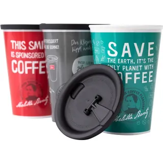 Melitta Prof. Coffee Mehrwegbecher Deckel 35144 schwarz