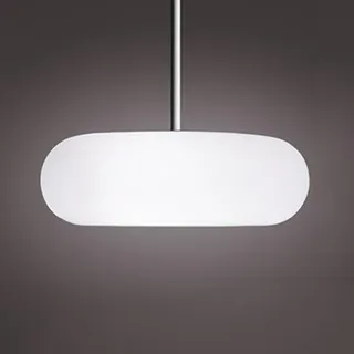 Pendelleuchte Artemide, Itka, dimmbar, Weiß, für Wohnzimmer, Glas, Modern - 9