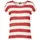 STRIPE SL TOP GA JRS NOOS Rot L