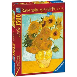 Ravensburger - 16206 – Puzzle – Sonnenblumen/Van Gogh – 1500 Teile