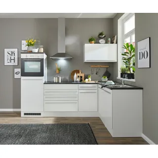 BASIC by Balculina Winkelküche Jazz L-Form 260 cm beige