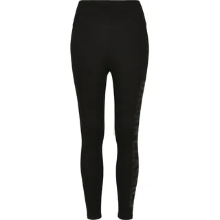 URBAN CLASSICS Branded Leggings Black / Black S