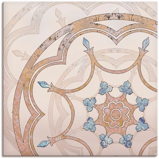 Wandbild »Boho Mandala«, Muster, (1 St.), 54557807-0 natur B/H: 70 cm x 70 cm