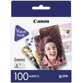 Canon ZP-2030 ZINK Sticker Fotopapier glänzend weiß, 50x76mm, 100 Blatt