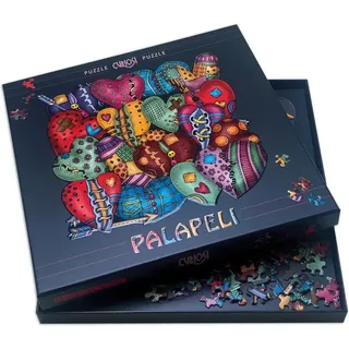 Palapeli Rahmenpuzzle Herzen, 251 Teile