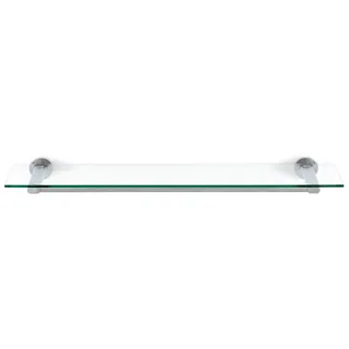 blomus 68923 Areo Handtuchablage, Edelstahl, glas, 76 x 24 x 6 cm