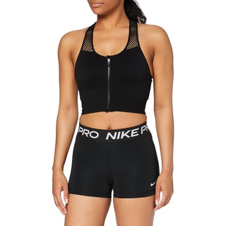 Nike Damen W Np 365 3" Shorts, Black/White, L EU