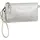 Clutch Kunstleder Silver