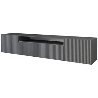 altdecor NOA-2 Lowboard 200 cm x 40 cm x 41 cm Grau Holz