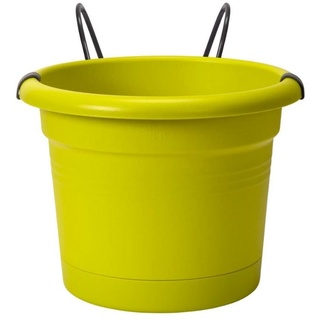 Elho Blumenkasten green basics potholder allin1 metall gelb|grün Looping-Lu