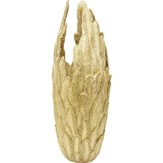Kare Bodenvase Feathers Gold 91 cm