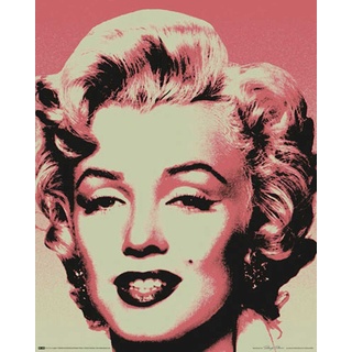 Monroe Marilyn - Pop Art - Musik Film Frauen VIP Mini Poster Plakat Druck - Grösse 40x50 cm