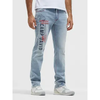Camp David Regular Fit Blau 34/30