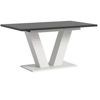 inn.furn Home-X 150 x 76 x 90 cm grau/weiß