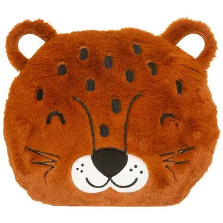 Home-trends24.de Dekokissen Kuschelkissen Kinder Kissen Bär Katze Hase Tiger Reh Panda Zimmer Deko, Kissenhülle mit Füllung