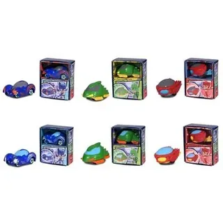 SIMBA 203141009 PJ Masks Micro Racer Box 6-fach sortiert