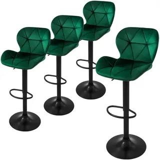 ML-Design Barhocker 4er Set 41 x 110 x 47 cm Grün