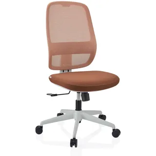HJH Office Minoro W Stoff Weiß/Braun