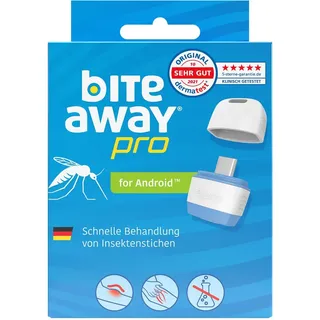 bite away pro Insektenstichheiler - der Smartphone Stichheiler für unterwegs, elektronischer Stichheiler nur für Android Handys