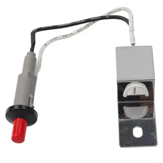 SiSinkal Elektronische Zündung, Ersatzset, kompatibel mit Weber Q100, Q120, Q200, Q220, Q1000, Q2000, Gasgrill-Modelle, 30 cm Länge, Edelstahl-Zünder mit Keramiknadel