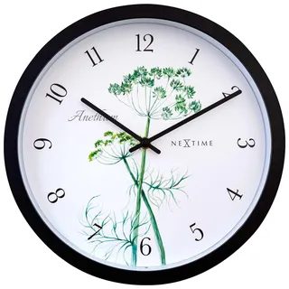 Nextime Wanduhr 30,5 cm 4315 schwarz