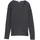V-Ausschnitt-Pullover Grau XXXL