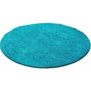 Ayyildiz Life Shaggy 1500 Hochflorteppich 80 cm türkis
