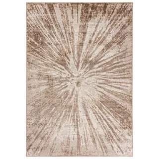 mazovia Kurzflorteppich 240 x 330 cm Beige