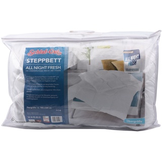 Steppdecke Steppbett Bettdecke 155x220 ALL night fresh allergiker geeignet