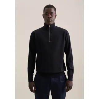 Seidensticker Stehkragenpullover Blau XL