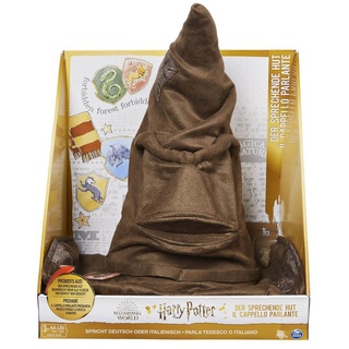 Spin Master Wizarding World Harry Potter - Interaktiver Sprechender Hut mit Sound, Spielzeug für Kinder ab 5 Jahren, offiziell lizenzierter Fanart...