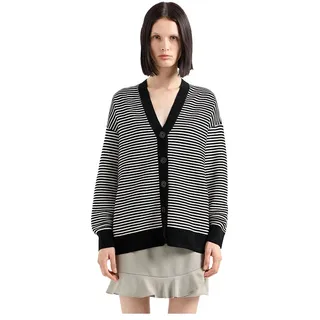 Armani Exchange 6dye1n-ym1tz Strickjacke - Black / Iso / Shaker - M