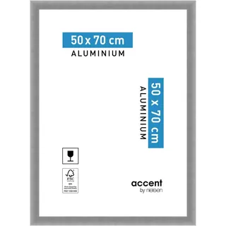 Accent by Nielsen Largo Bilderrahmen Silber 50x70 cm 4 St.